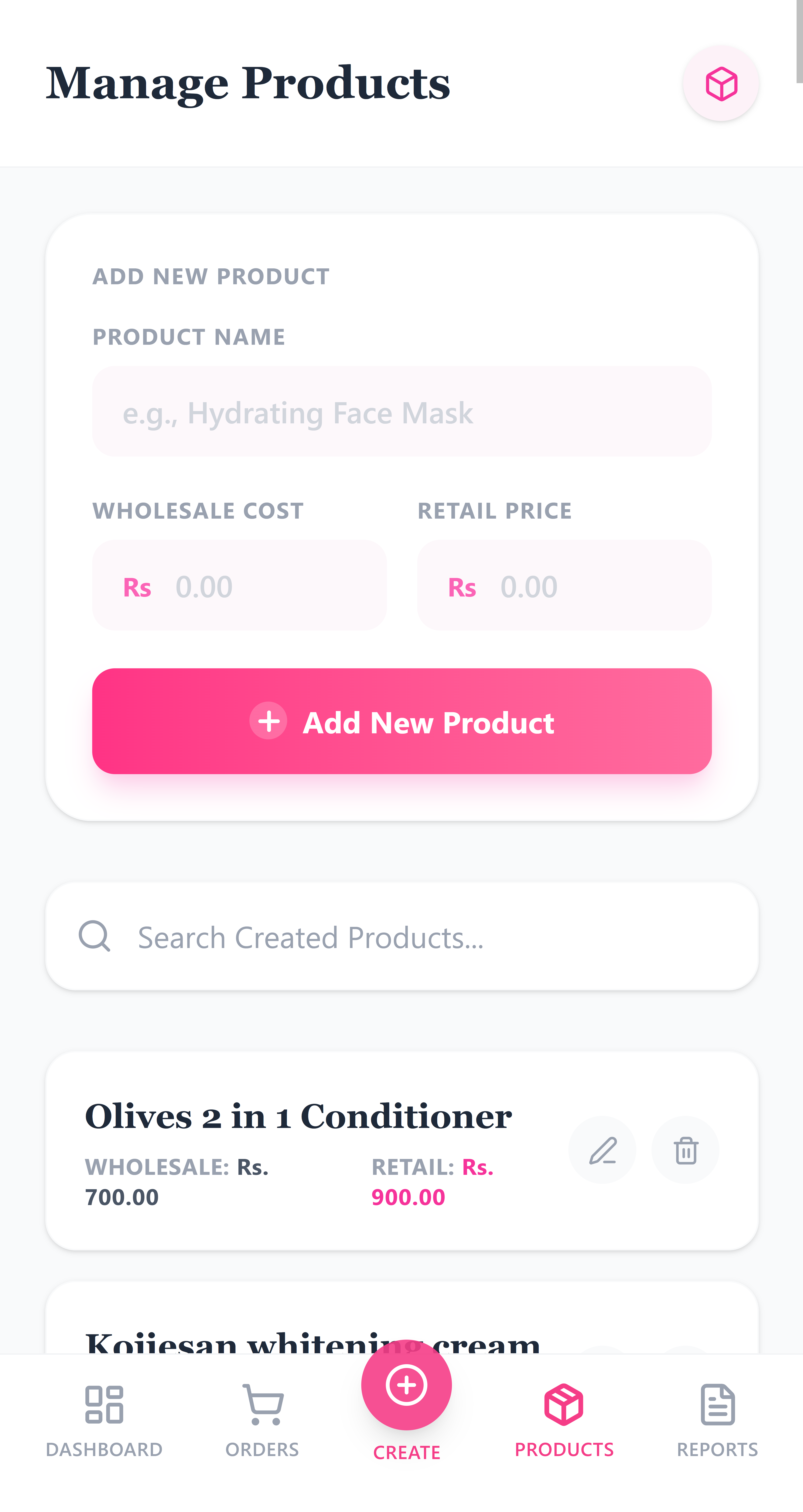 Products