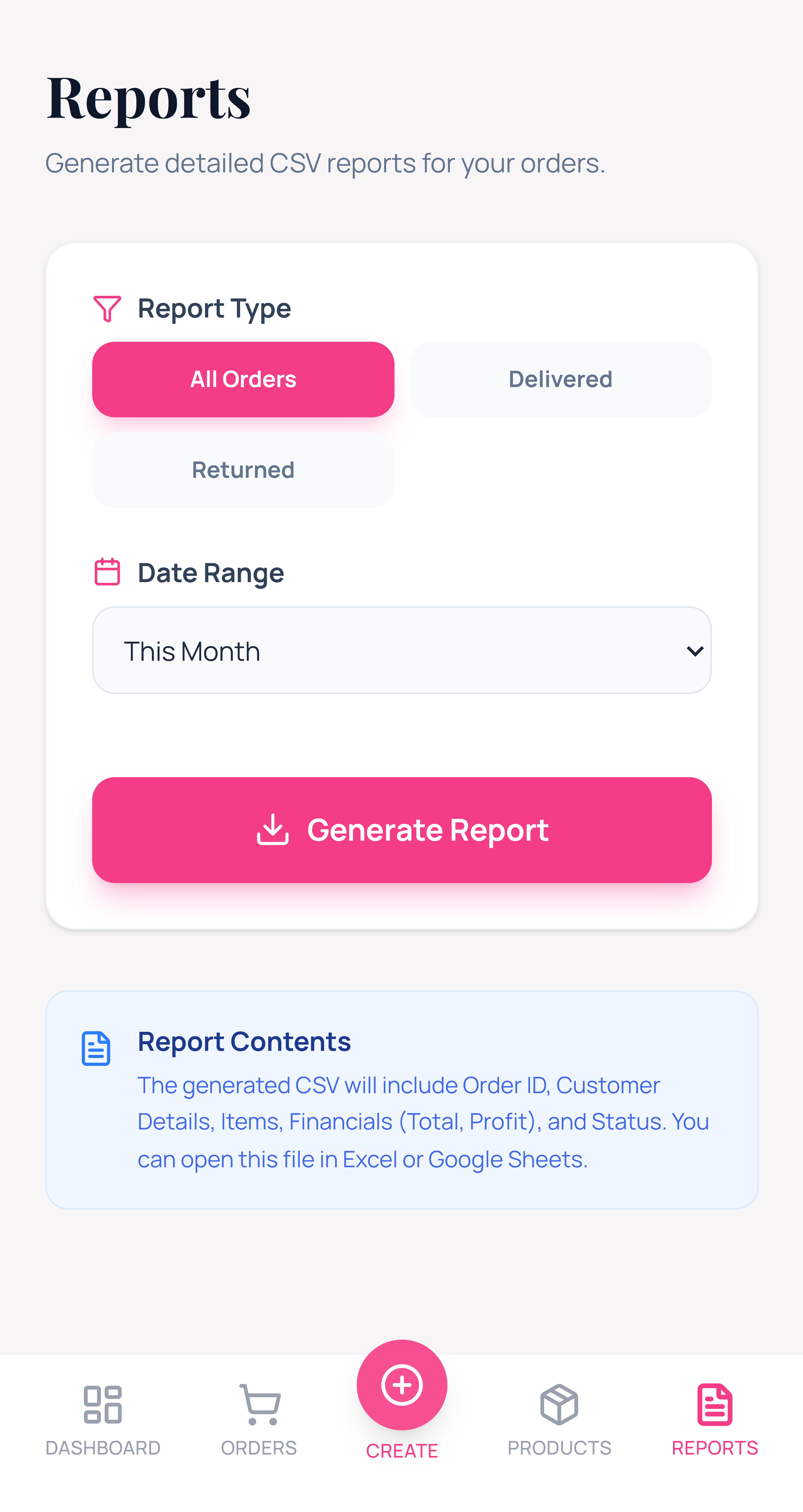 Reports